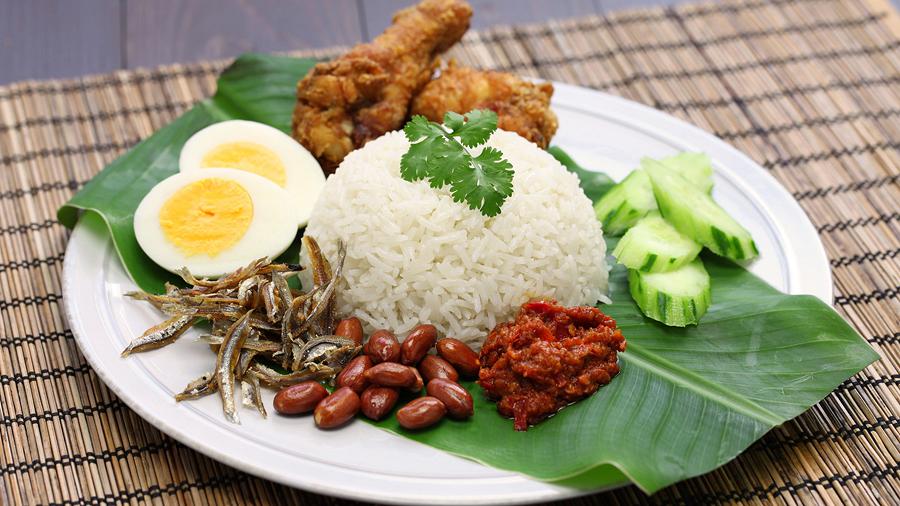 غذاهای کوالالامپور ، ناسی لماک